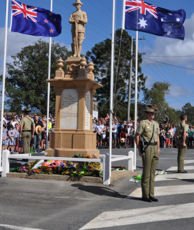 Coomera Anzacs - The Cenotaph