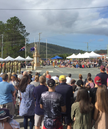 Coomera Anzacs - The Cenotaph