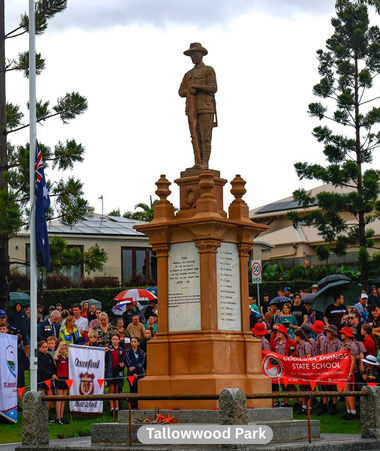 Coomera Anzacs - The Cenotaph